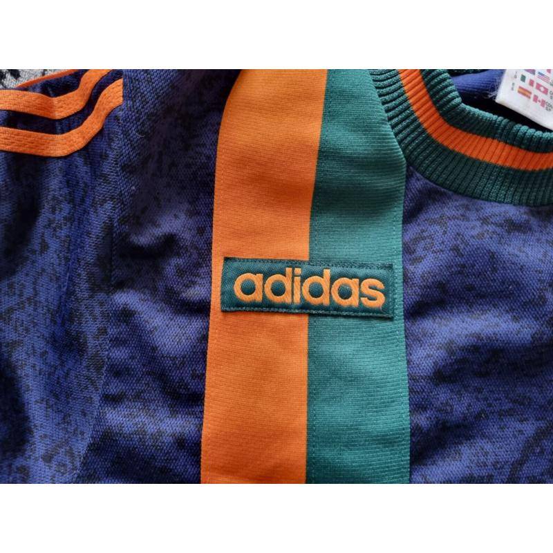 Áo Thun Bóng Đá Đội newcastle united away 1997 1998 1998