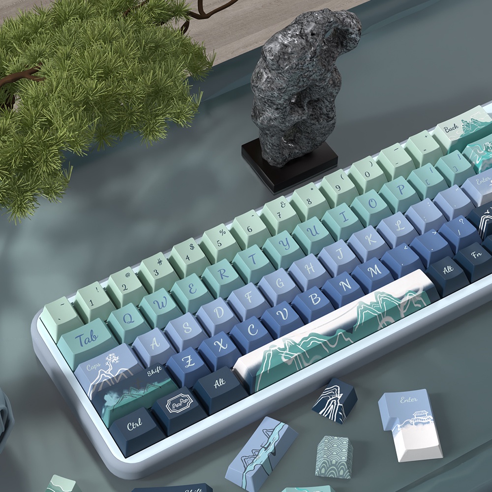 Bàn Phím Cơ 138 / 158 Phím Phong Cách Trung Hoa Cổ Điển Không Lo Lắng