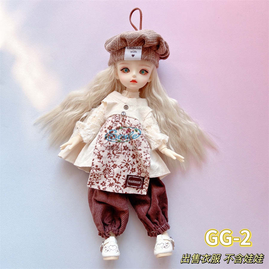 Mới Bộ Đầm Thời Trang Cho Búp Bê 30cm Tỉ Lệ 1 / 6