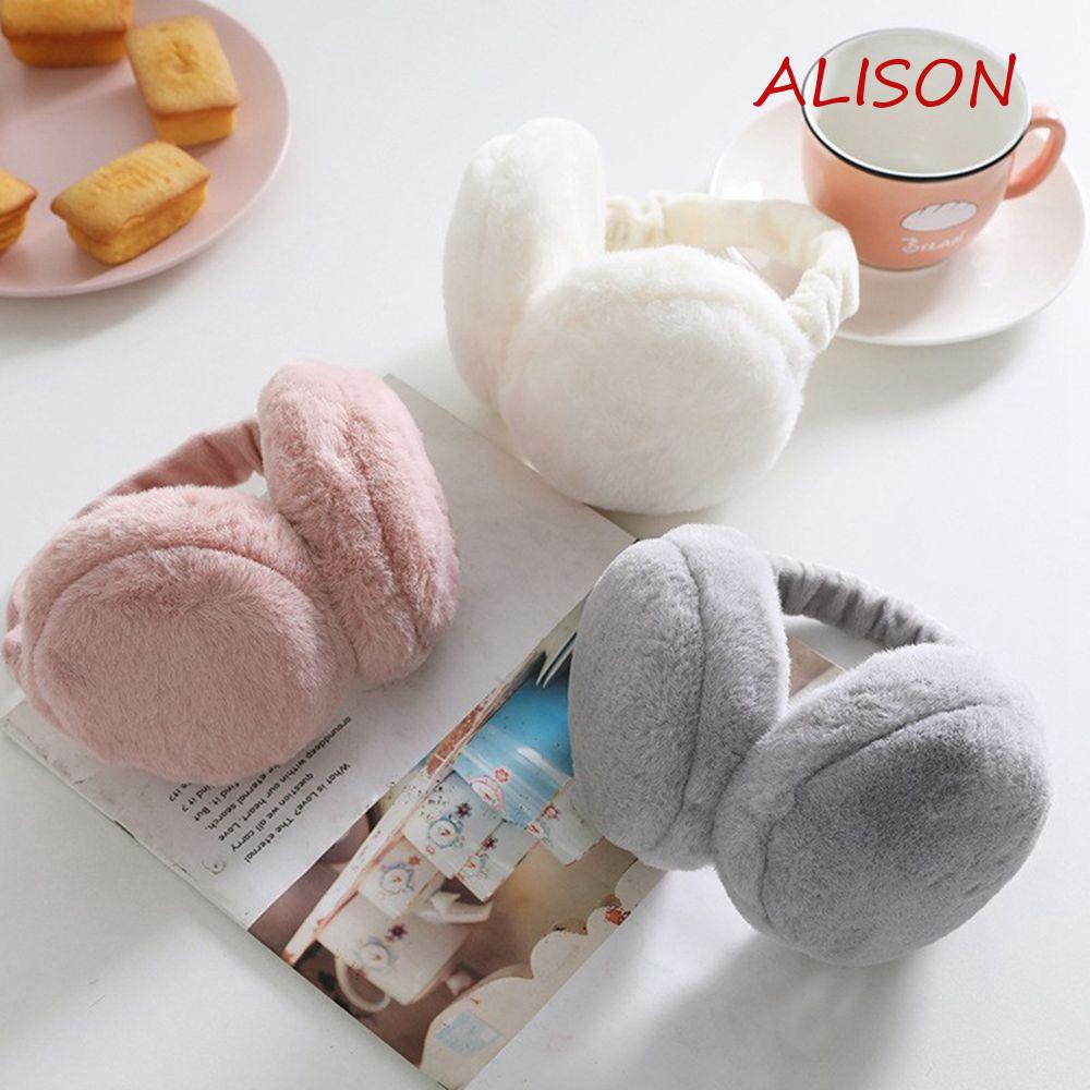 Băng Đô Giữ Ấm Màu Trơn Dễ Thương Có Thể Gập Lại Cho Nam Và Nữ