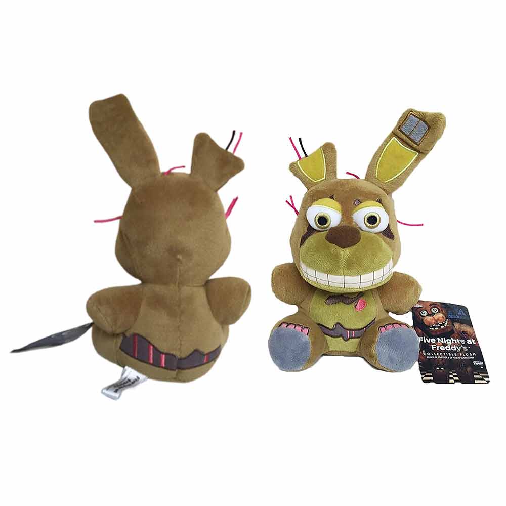 FIVE NIGHTS AT FREDDY’S 7 INCH SPRINGTRAP PLUSH TOY FNAF 2016 SERIES 2