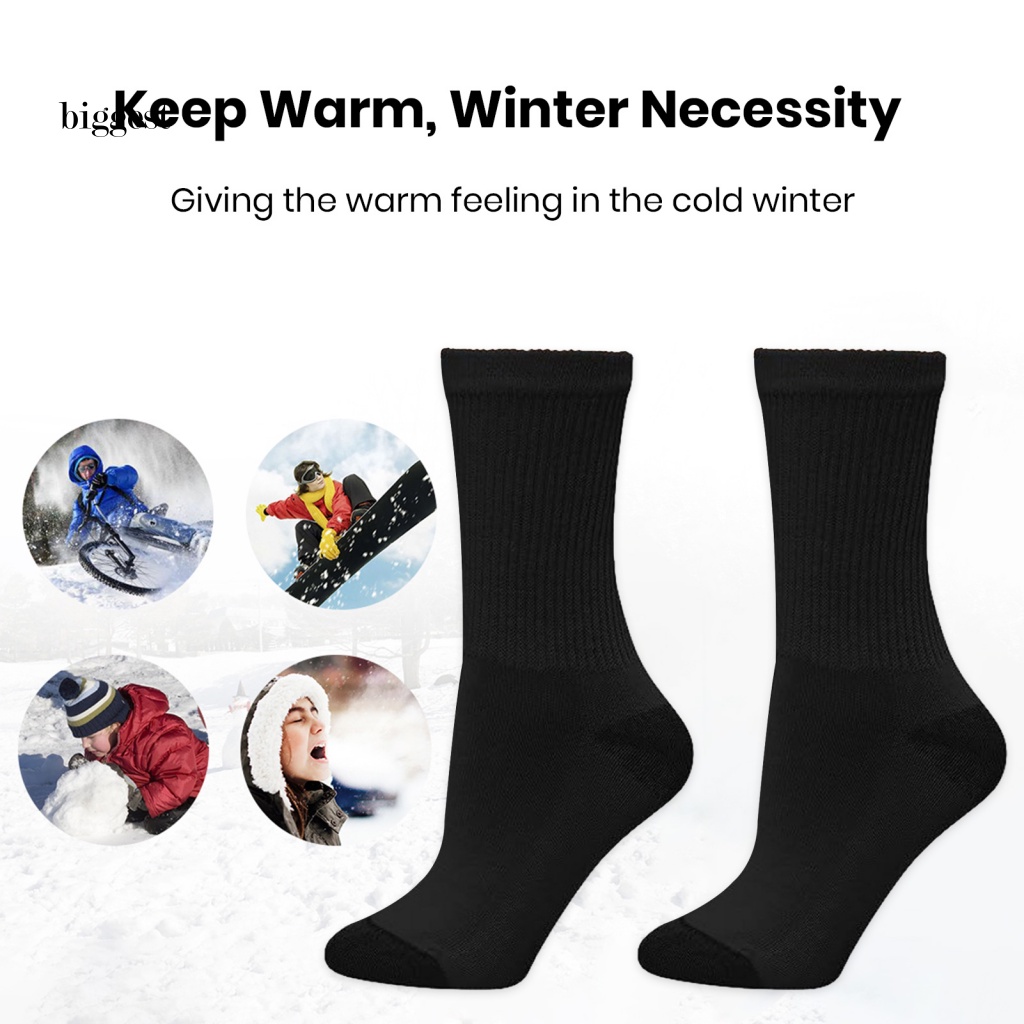 Bgt Đôi Vớ Nam Co Giãn Ấm Áp Mùa Đông Chống Trượt Độ Co Giãn Cao Phong Cách Doanh Nhân Cho Nam