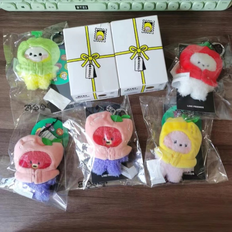 Móc Khóa Búp Bê Hoạt Hình kpop rj chimmy mini Dễ Thương bts