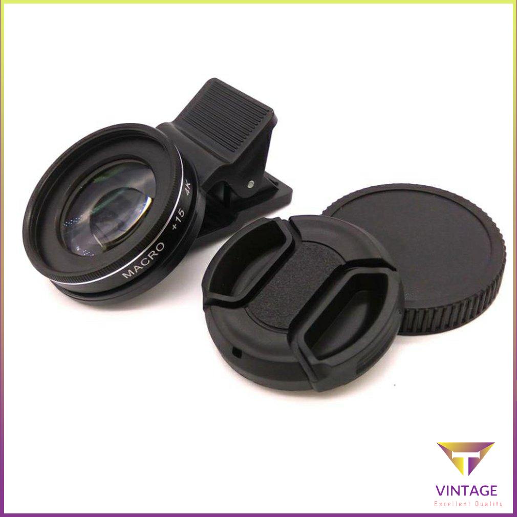 37Mm 15X Macro Lens 4K Professional Photography Camera For Smartphone [H/10]