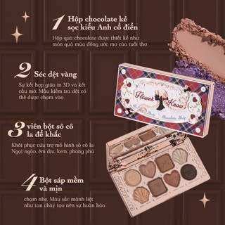 (Có sẵn) Bảng phấn mắt Choco FLOWER KNOWS