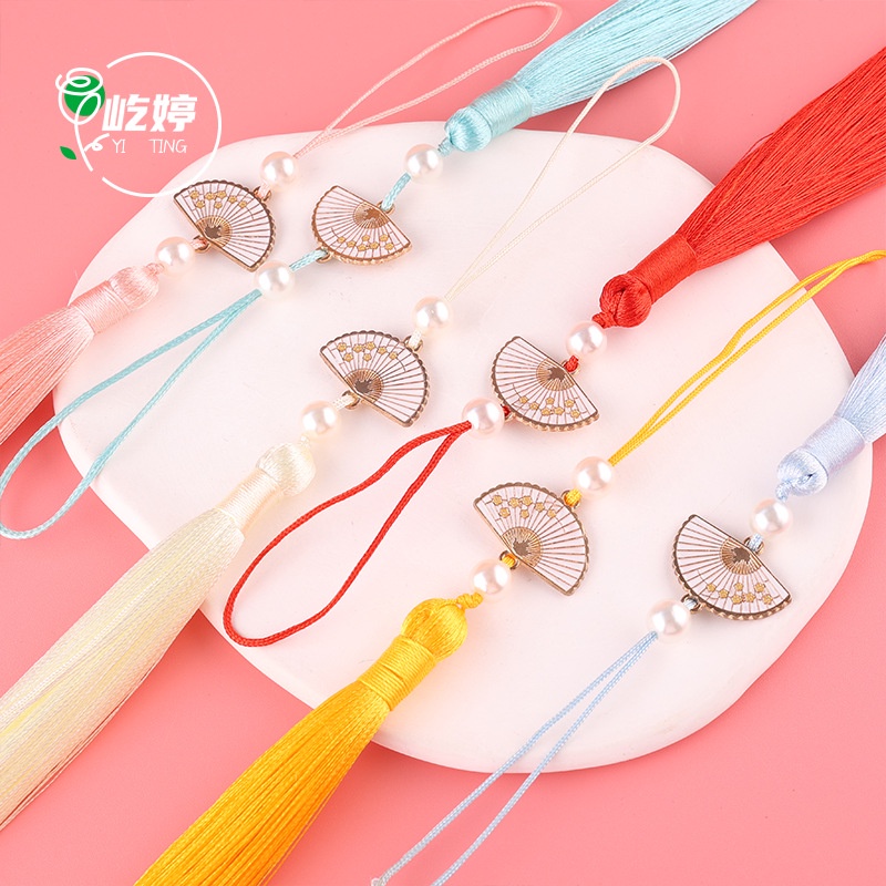 Tua rua cổ trang 23cm, Nguyên liệu làm trang sức cổ trang, Nguyên liệu diy