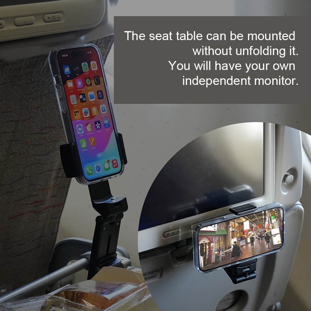 Araree In-Flight Holder Portable Multi-Purpose Smart Phone Air Plane Mount Korea