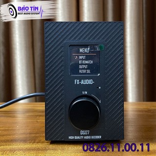 Dac fx ds07 nghe nhạc mqa cực hay dùng chip ess 9068as tặng kèm dây quang audioquest mỹ