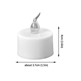 Đèn LED Nến Điện Tử Không Lửa Chạy Bằng Pin E3N6