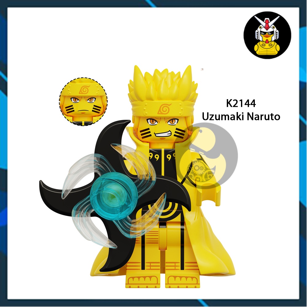 KDL819 Mô Hình Naruto Đồ Chơi Xếp Hình Naruto Lắp Ráp Nhân Vật Obito Lục Đạo Kakashi Madara Kaguya  Minato Jaraiya
