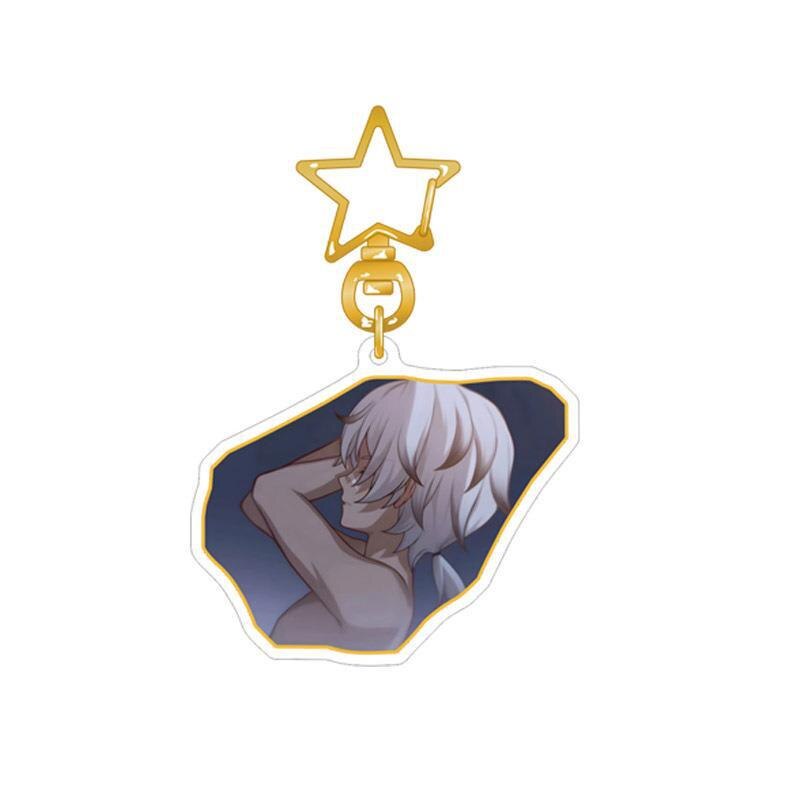 Móc khoá Honkai Star Rail Anime KeyChain Jing Yuan Sampo Kafka Himeko Phụ Kiện Trang Trí Túi xách Balo