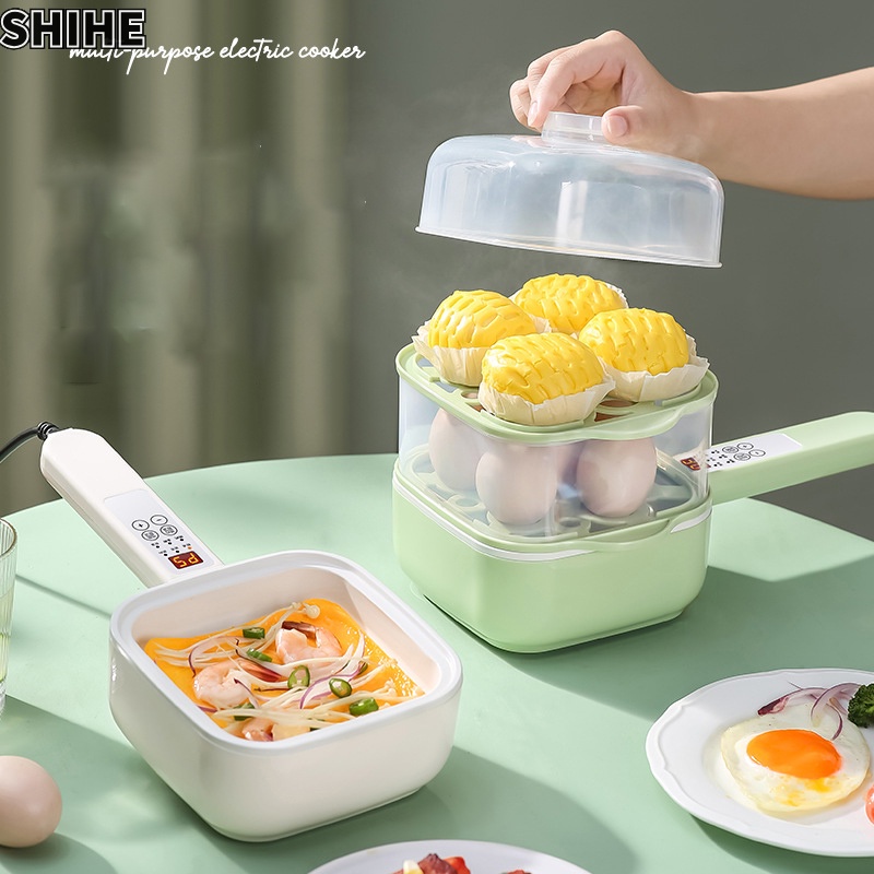 Máy Hấp Trứng Gia Đình Máy Đánh Trứng Suối Nước Nóng Nồi Luộc Trứng Đa Năng Nồi Luộc Trứng Điện