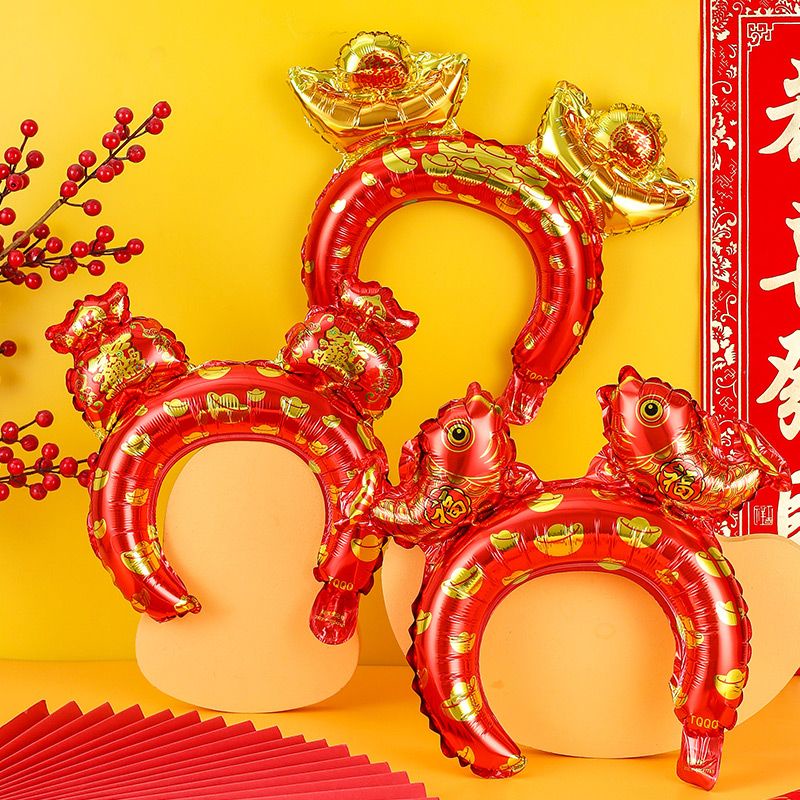❤Bán Chạy Năm Con Rồng Nổi Bật Bong Bóng Rồng Hoạt Hình Trang Trí Năm Mới Cho Bé Hoạt Động Hoạt Hình