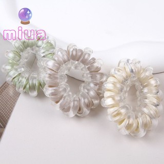 👾miua Dây Cột Tóc Lò Xo Kiểu Lò Xo Đơn Giản