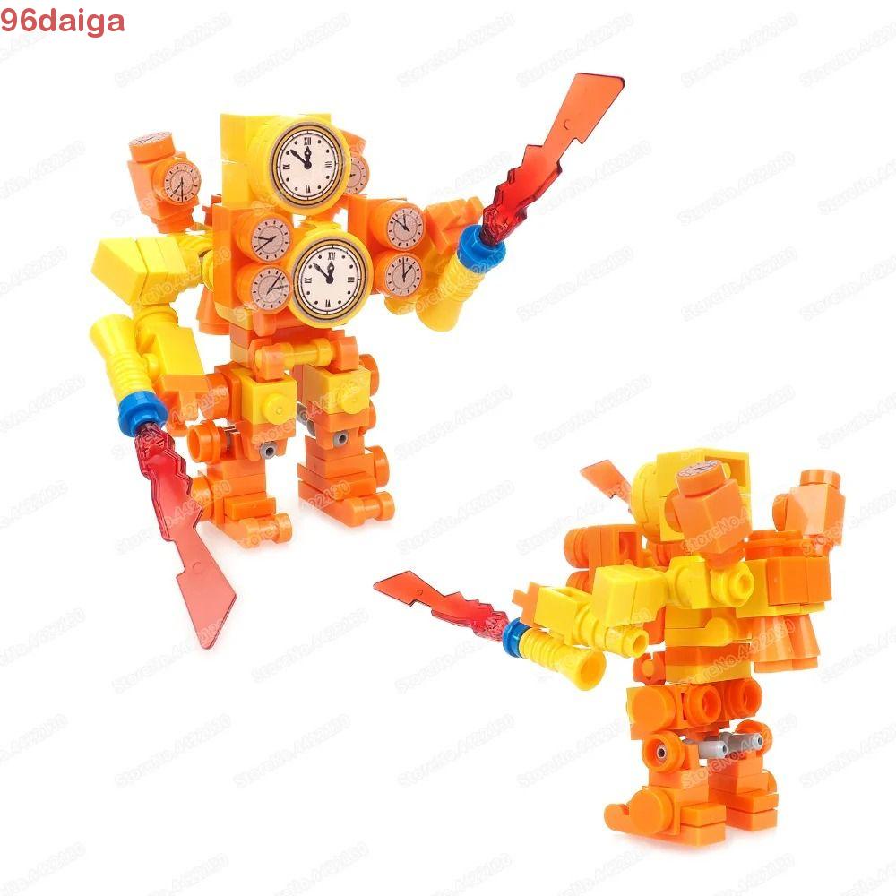 Daiga Đồng Hồ Báo Thức Mô Hình Nhà Vệ Sinh mini Di Động Trượt Tuyết titan Có Thể Tháo Rời