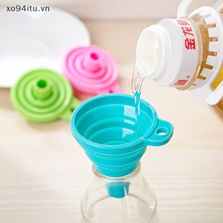 Xoitu Phễu mini Bằng Silicon Cấp Thực Phẩm Có Thể Gấp Gọn Tiện Dụng vn