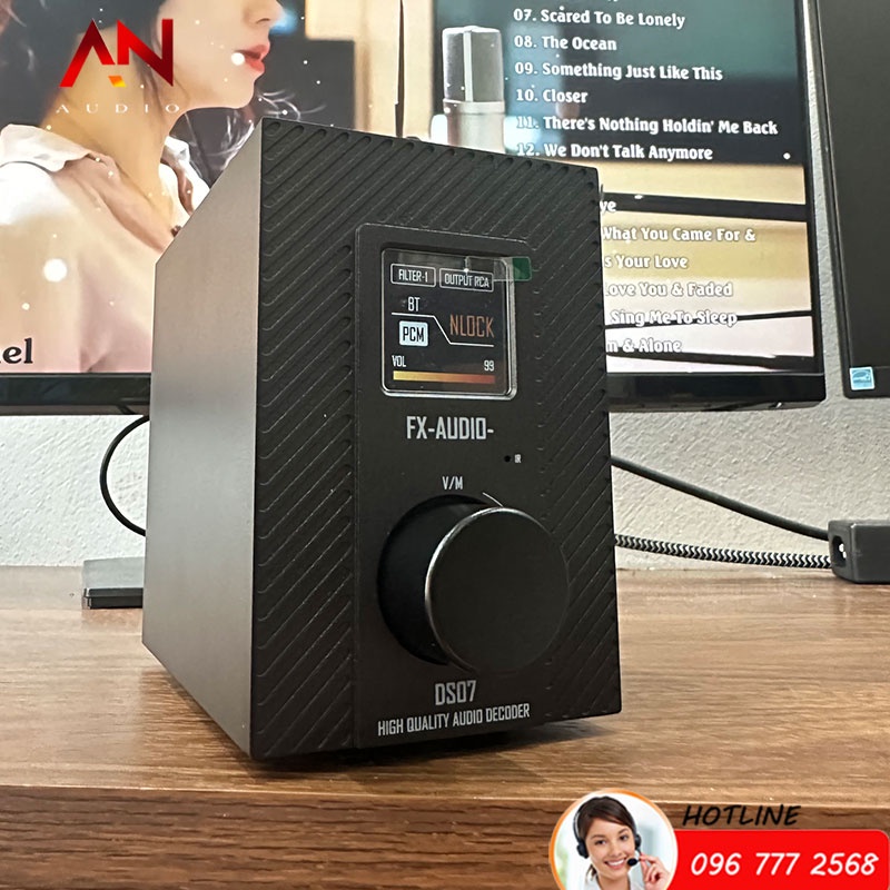 Giải Mã Âm Thanh/ DAC FXAUDIO DS07 - DS07 MQA DSD 512/ ES9068AS/ 5xOPA1612 / XU216