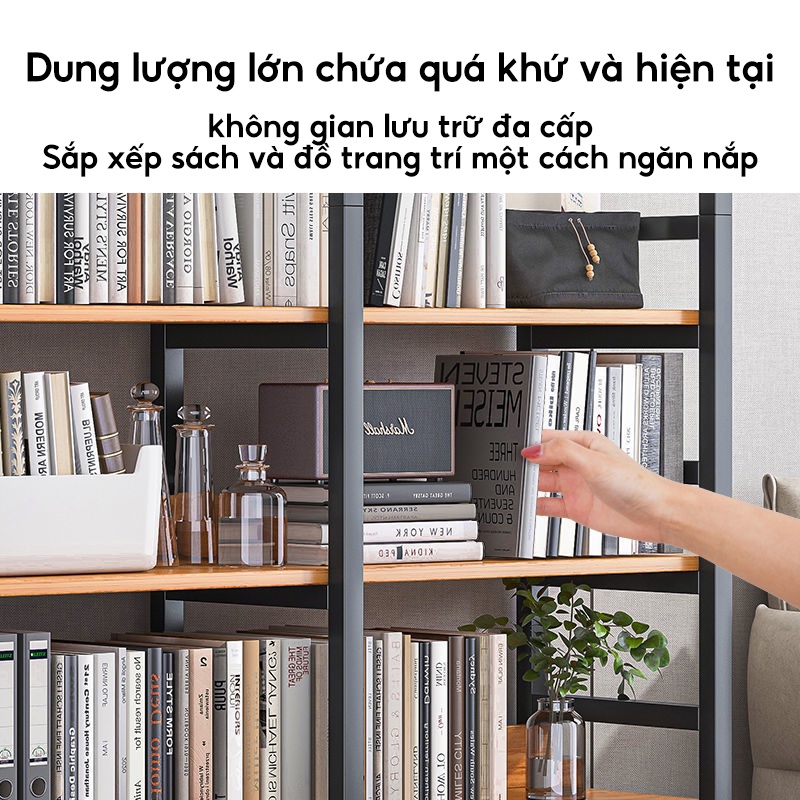kệ sách đa năng Kệ trưng bày cửa hàng shop mỹ phẩm Kho sào kệ cho shop sắt + tấm ván | BigBuy360 - bigbuy360.vn