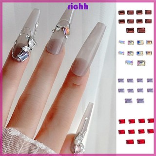 Set 10 hạt pha lê 3d đính móng nghệ thuật charms