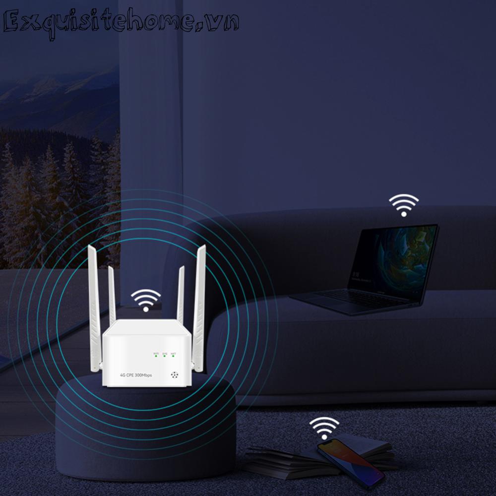 Máy Phát wifi 4g cpe 300mbps rj45 lte / pppoe Chế Độ eu