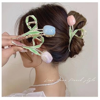 Kẹp Tóc Hoa tulip Thời Trang Nữ Tính