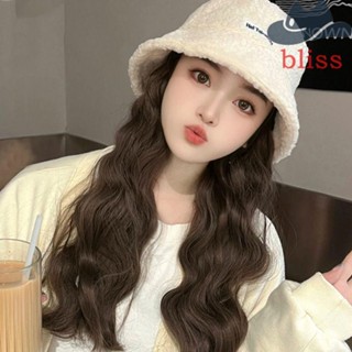  Mũ Ngư Dân Gắn Tóc Giả Dài Gợn Sóng Kèm Tóc Giả Mềm Mại Thời Trang Thu Đông Hàn Quốc Dành Cho Bạn Nữ Mang Đi Du Lịch Ngoài Trời 