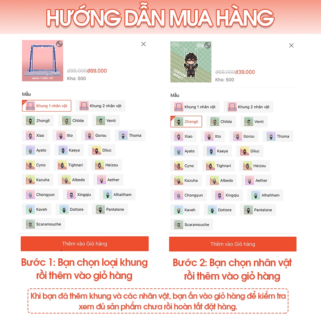 Standee Xích Đu Genshin Impact Tùy Chọn Nhân Vật Và Khung Xích Đu Mẫu 2 , Mô Hình Game Acrylic Mica Trang Trí Để Bàn nlp