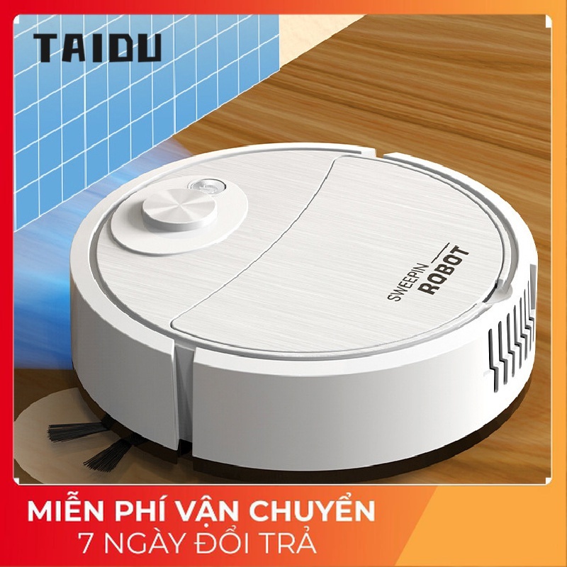 TAIDU Robot Hút Bụi Thông Minh Bốn Trong Một Sạc USB (Hàng Nội Địa TQ)