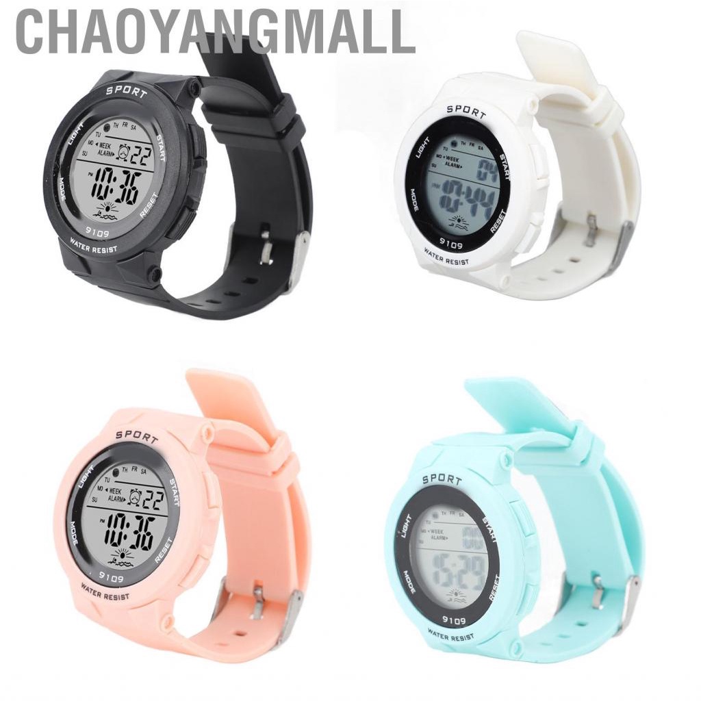 Chaoyangmall Student Electronic Watch Multifunction Waterproof Fashion Lightweight Luminous Wristwatch for Daily Sports