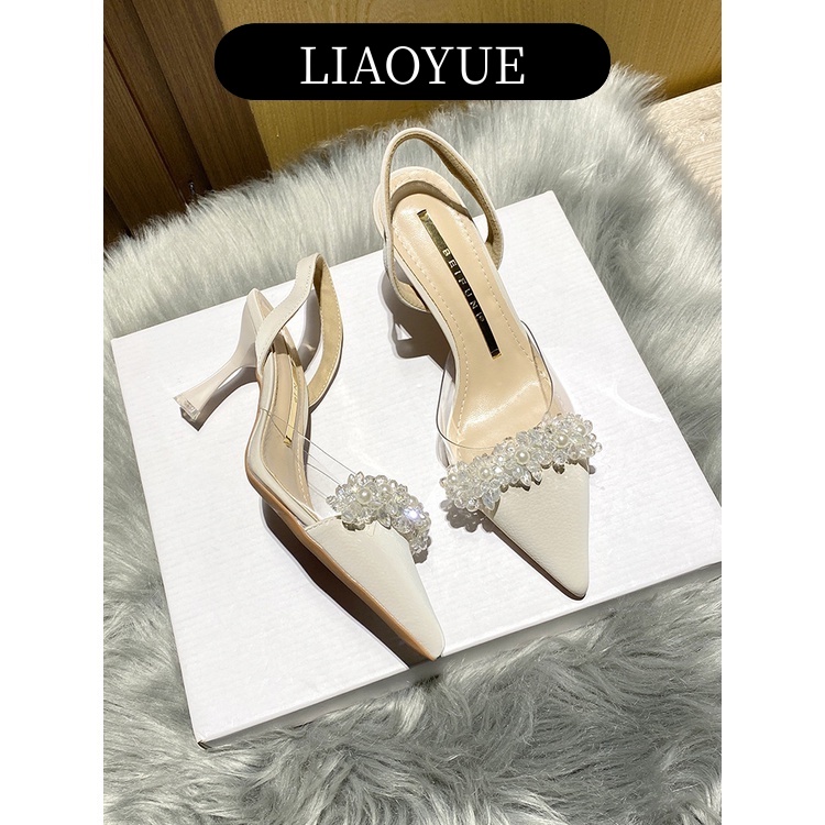 LIAOYUE Giày Cao Gót 2023 Cho Nữ Chất lượng cao Đa năng Thiết kế độc đáo Thoáng khí FBL23B00Z7 45Z231109