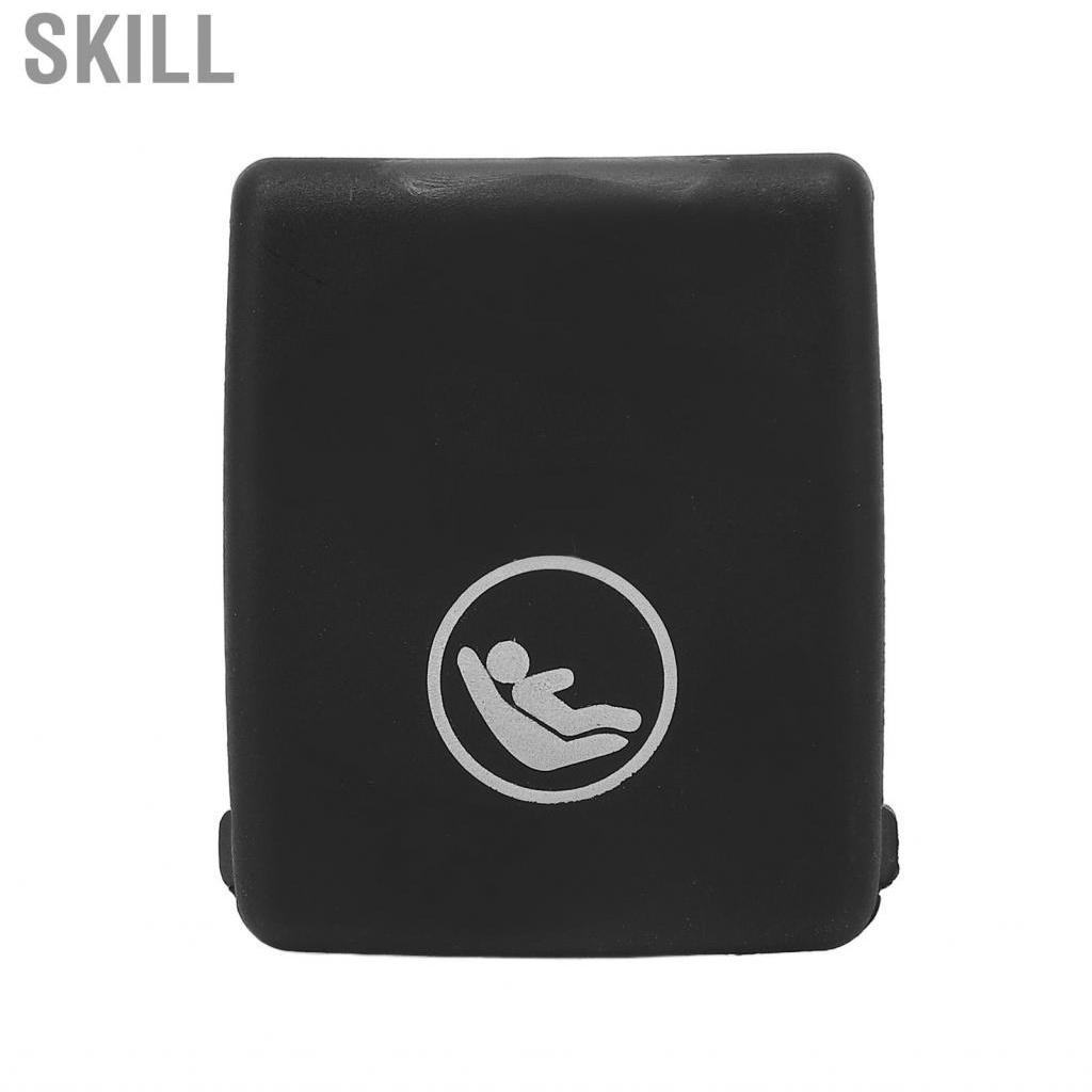 Skill Rear Child Seat Safe Anchor ISOFix Cover 31685072 Replacement for S90 V90 S60 V60 XC40 XC60 Black