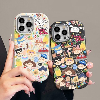 Ốp Điện Thoại Mềm Chống Rơi Họa Tiết graffiti Cho iphone11 12 13 pro max X xr xs max 7 plus 8 plus 15 pro max