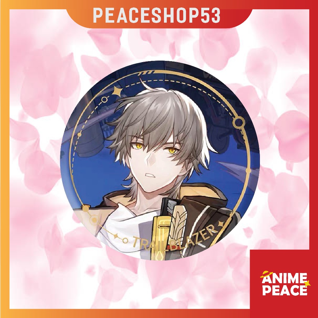 Huy hiệu Honkai Star Rail Phụ Kiện Anime Manga Game Honkai Star Rail HH60