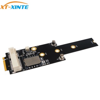 Xt-xinte cho ngff m.2 2242 2280 22110 key m sang mini pci-e kèm khe thẻ sim wifi / wwan / lte module 3g / 4g net work