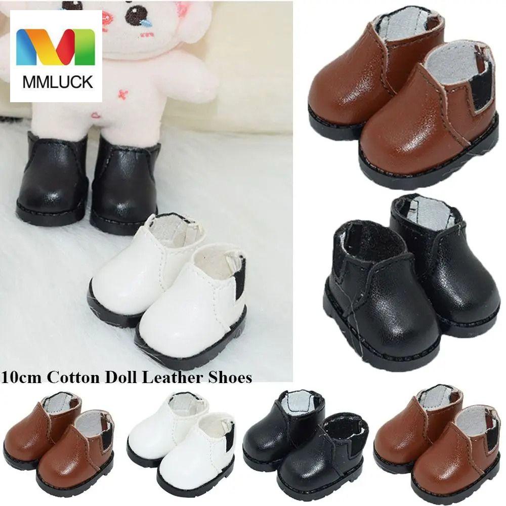 1 Đôi Giày Da pu 10cm Cho Búp Bê