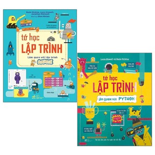 Sách - combo: tớ học lập trình - làm quen với lập trình scratch + tớ học lập trình - làm quen với python