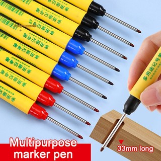 Bút Đánh Dấu Lỗ Kim Loại / Gỗ / Gạch Men Sứ Lên Màu Nhanh Chống Thấm Nước Đầu Dài Tiện Lợi