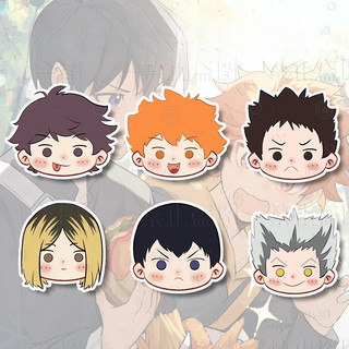 Ghim Cài Áo Bằng Acrylic Hình Hoạt Hình Haikyuu Dễ Thương