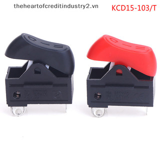 Công tắc máy sấy tóc 3 vị trí on-off-on kcd15-103 / t
