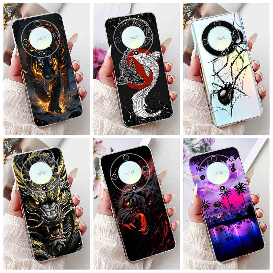 Honor X9a 5G RMO-NX1 / Honor X9 5G ANY-NX1 Vỏ điện thoại TPU silicon mềm thời trang mới HonorX9a