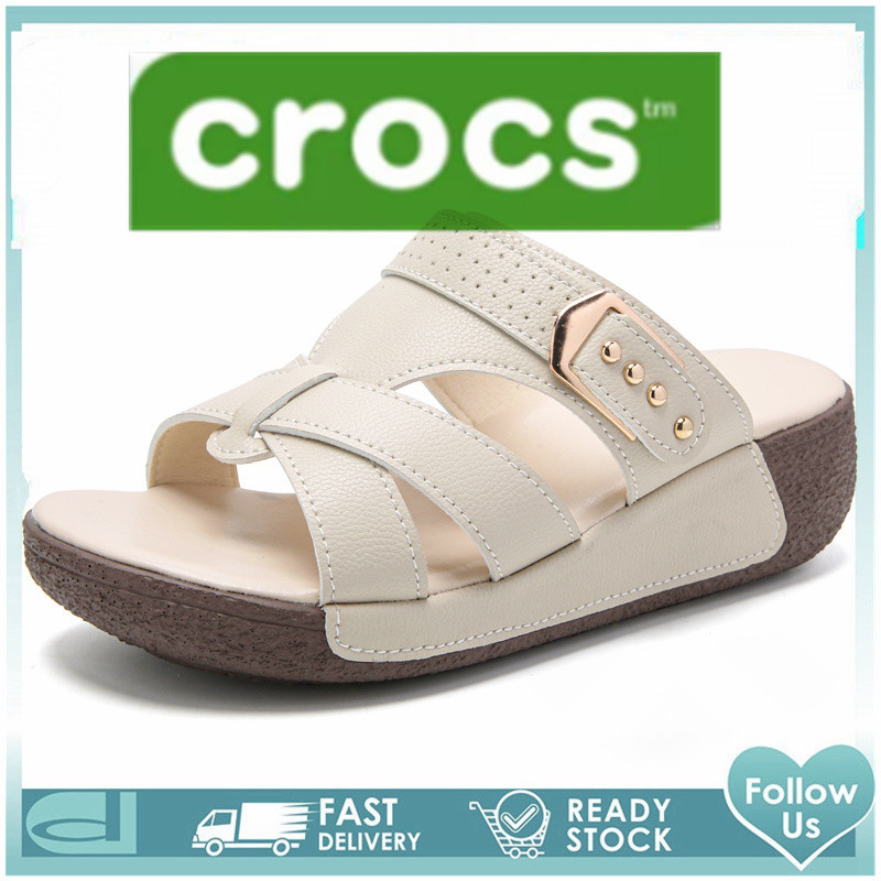Crocs _ Literide _ sandal nữ dép đi biển Dép đi biển nữ * Crocs _ Slides nữ dép xỏ ngón mùa hè hàn q