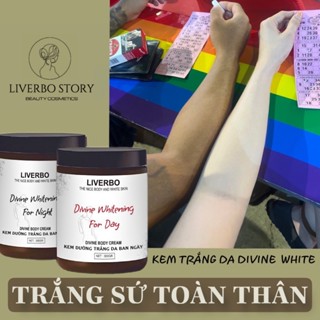 [KEM BODY] Kem Body Trắng Da DIVINE WHITE - Kem trắng da toàn thân (2 hủ ngày + đêm)
