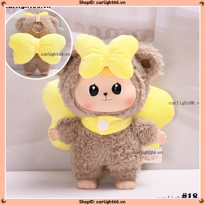 【Chỉ có quần áo】Quần áo Bao-Ao / Mary Cat ruy băng lớn 1 đôi, cho Bao-Ao / Labubu V1 V2 / Liila Luck