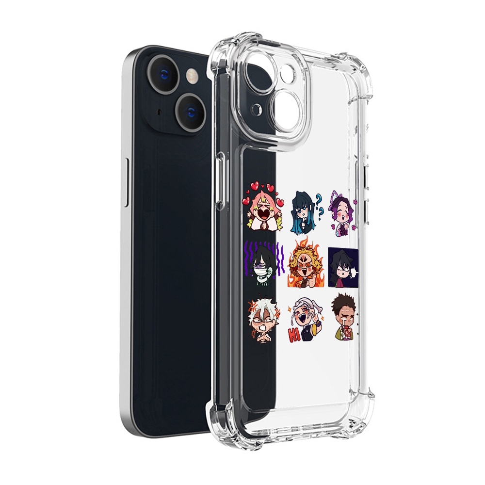 Ốp Điện Thoại Hình demon slayer Cho iphone 14 pro max 13 12 11 x xr xs 7 8 plus se 2022