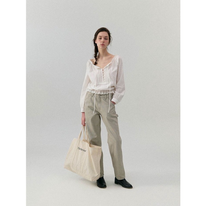 Hàng Có Sẵn Quần Jean Nữ Ống Rộng Lưng Cao Phong Cách Hàn Quốc Mùa Thu 2023 dongdaemun