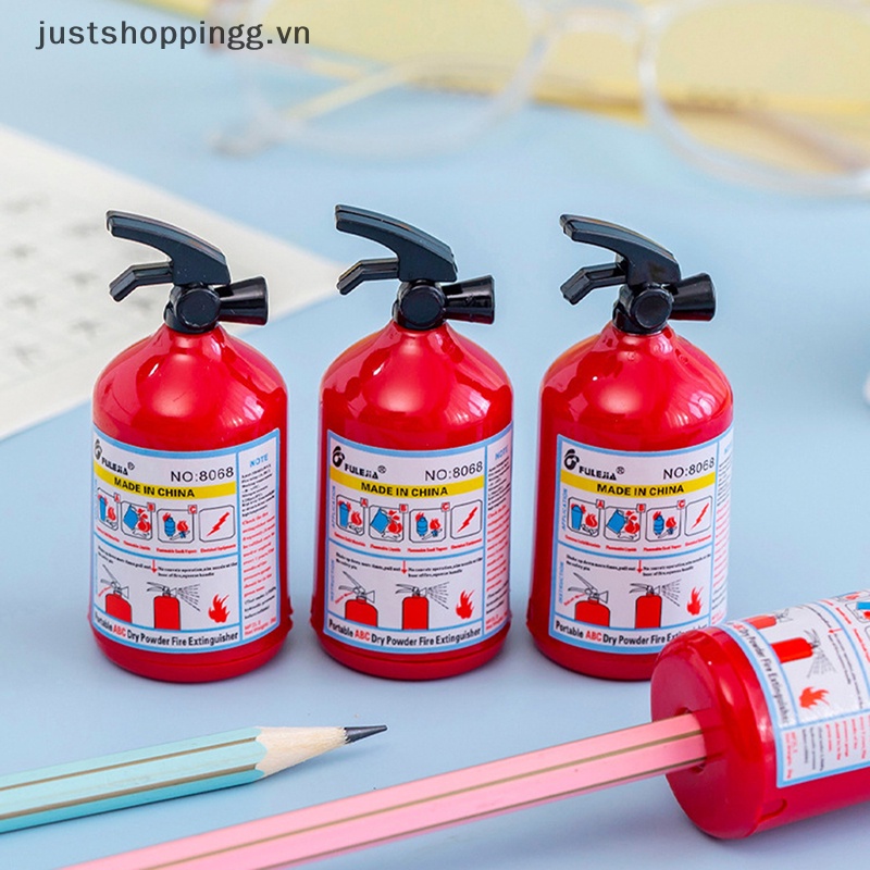 Đồ Gọt Bút Chì Hình Bình Chữa Cháy Sáng Tạo Cho Học Sinh