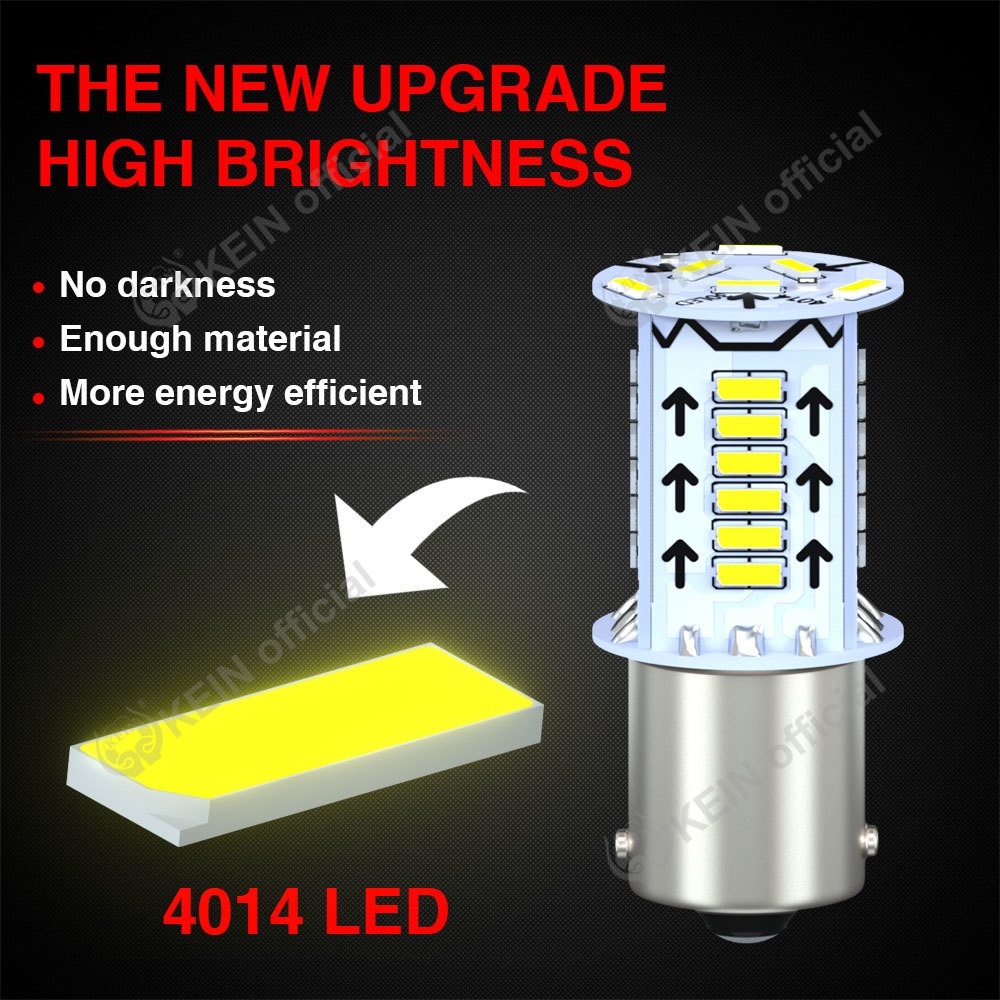 Kein Đèn led Nhiều Màu Sắc 1157 bay15d p21 / 5w dc12v Gắn Đuôi Xe Mô Tô