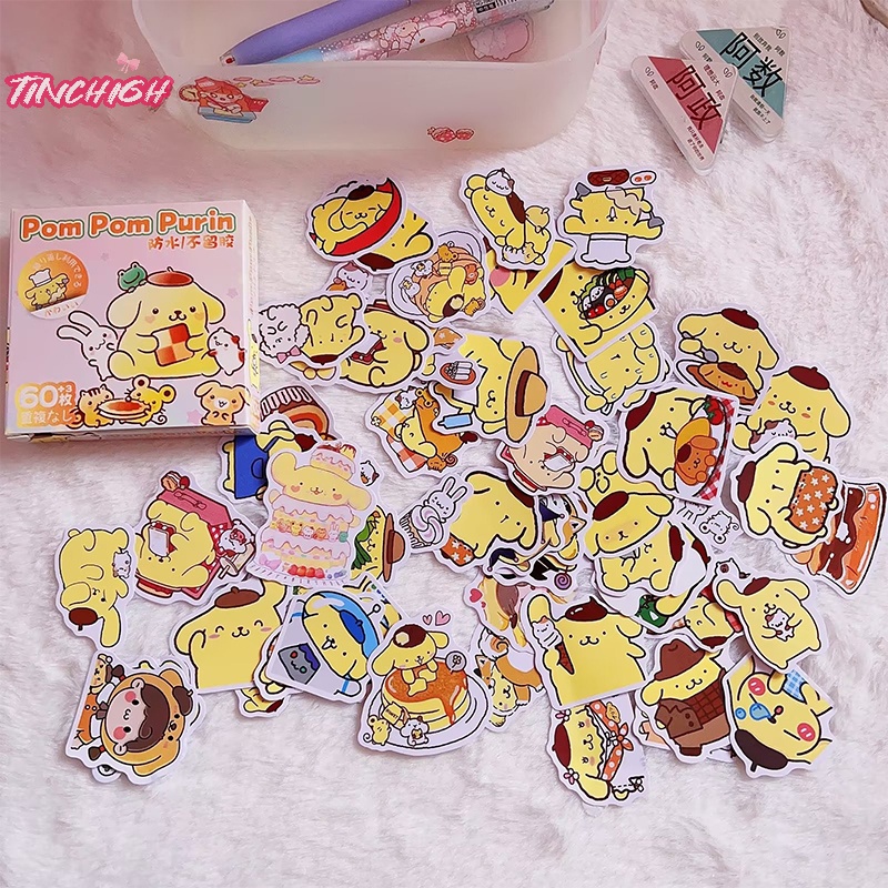 Set sticker Dán Trang Trí Hình Chuột cinnamoroll Dễ Thương