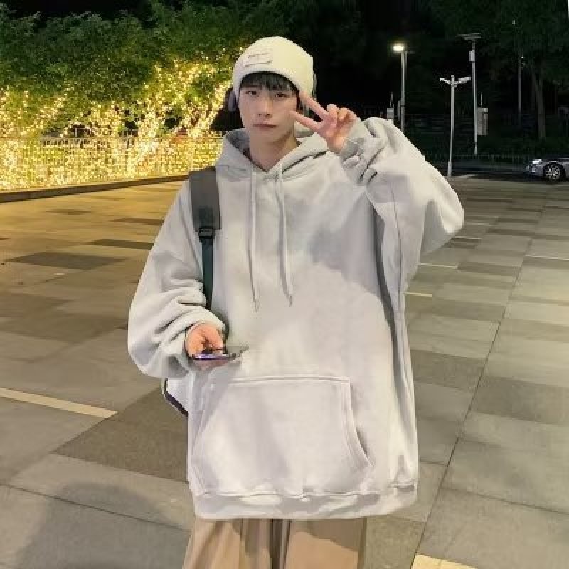 Áo hoodie Trơn Dáng Rộng plus size m-8xl unisex