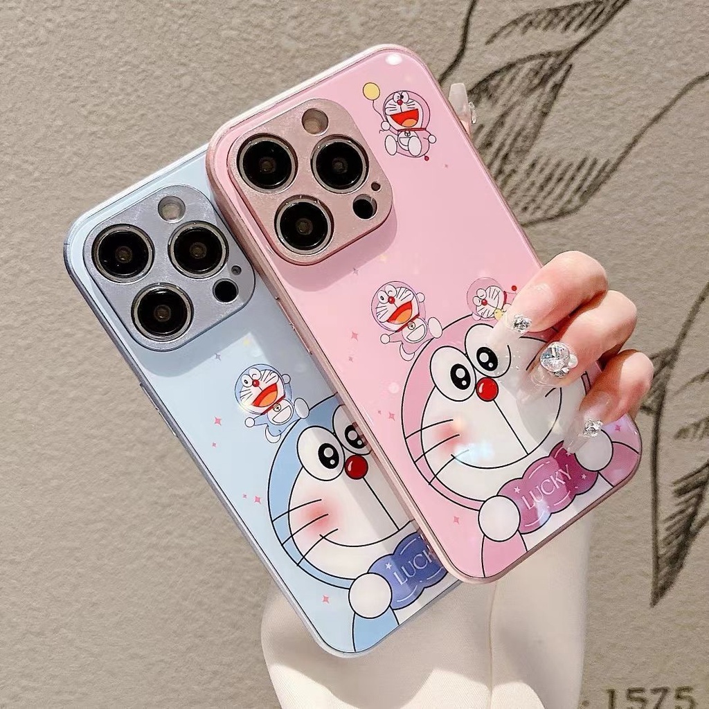 Doraemon Ốp Lưng Điện Thoại Hình Hoạt Hình Dành Cho apple 14 13promax iphone12 11 xr8 / 7